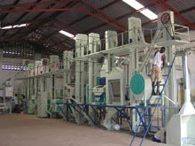 50 Tons rice mill plant project in Uganda